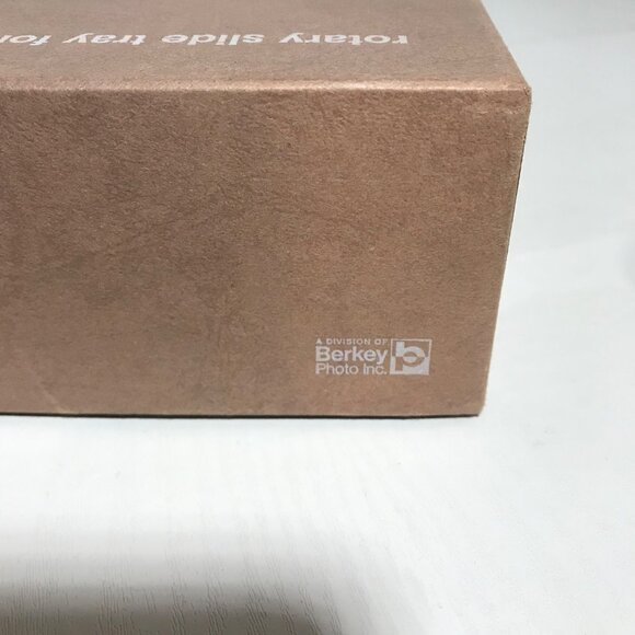 Berkey Rotary Slide Tray for Kodak Carousel Holds 140 Slides Index Original Box - Picture 3 of 6